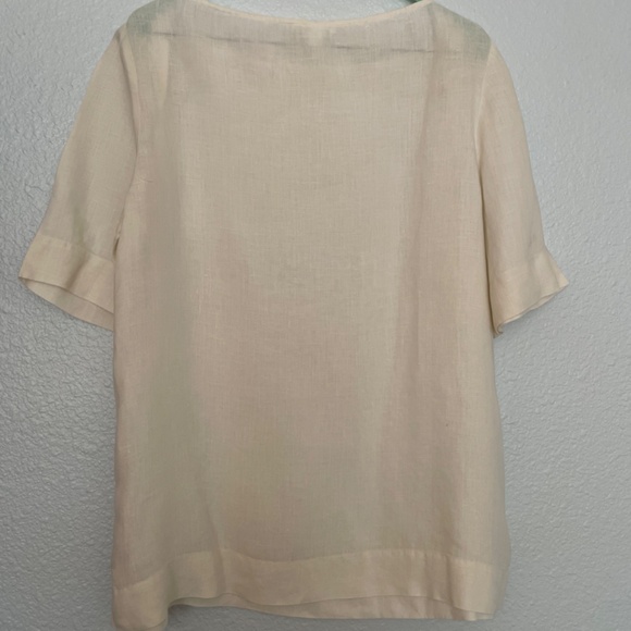 COS boatneck hemp top sz6 - Picture 2 of 11